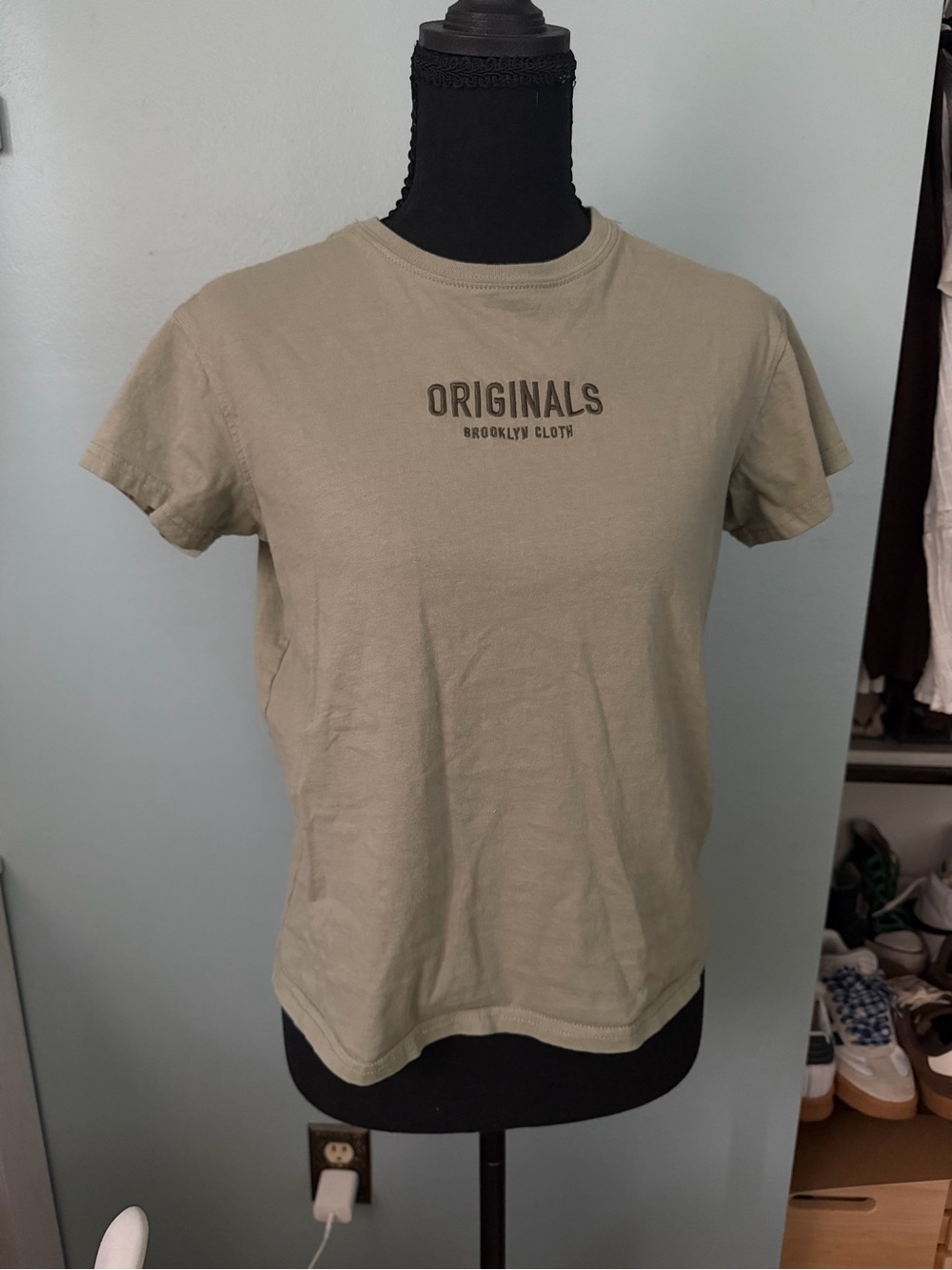 Originals Brooklyn Cloth Women's Short Sleeve Tee - Tan